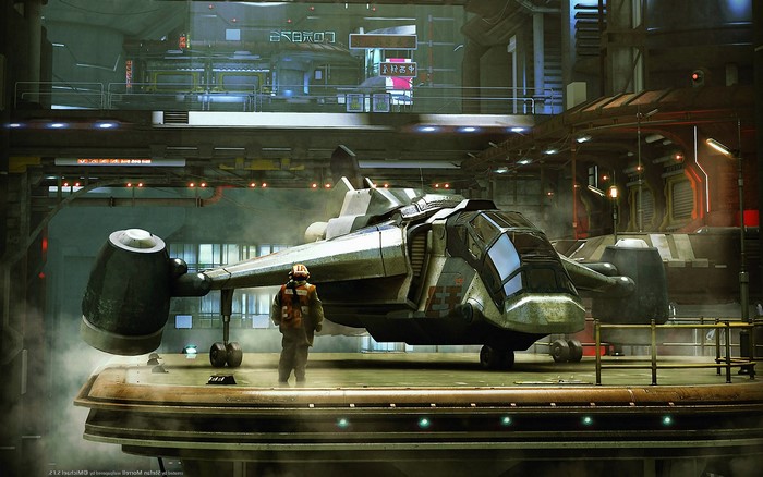 Cyberpunk CGI Artwork by Stefan Morrell