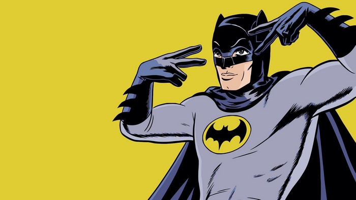 Batman from DC Comics striking a pose