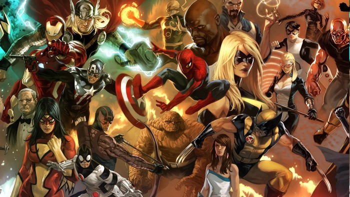 Marvel Comics Superheroes Assemble