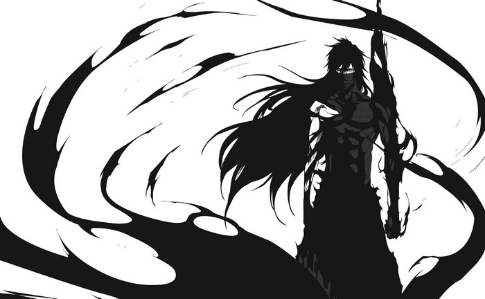 Ichigo Kurosaki from Bleach in Mugetsu form