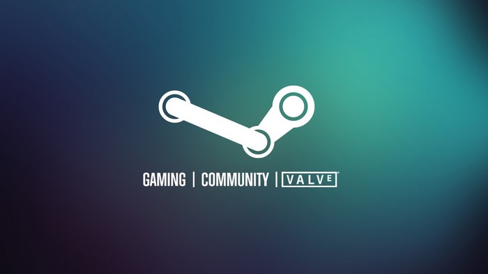 Steam logo with "Gaming | Community | Valve" text