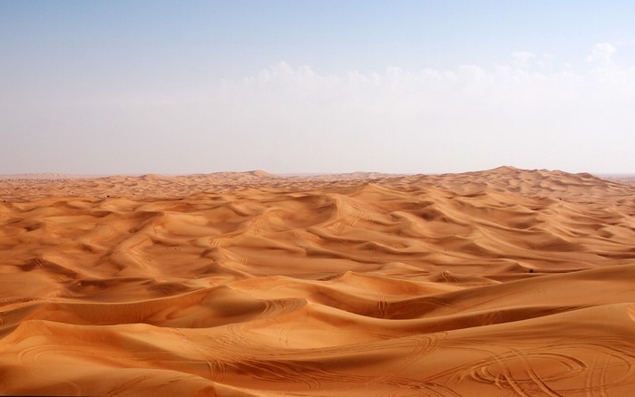 Desert sand dunes landscape nature