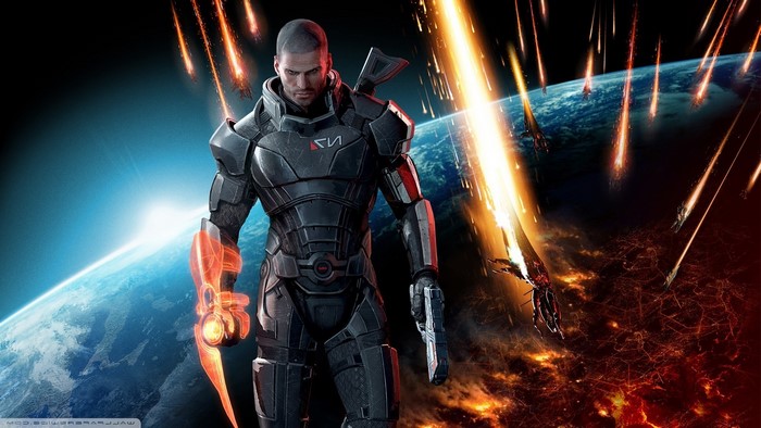 Commander Shepard from Mass Effect 3