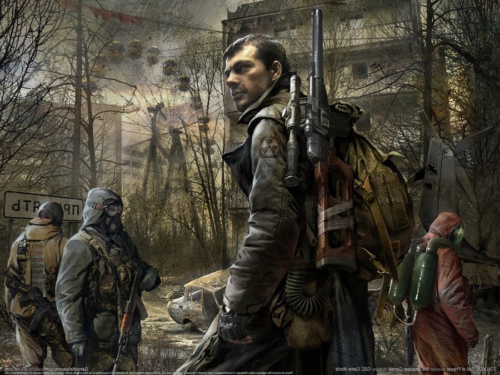 Artwork from S.T.A.L.K.E.R.: Call of Pripyat video game