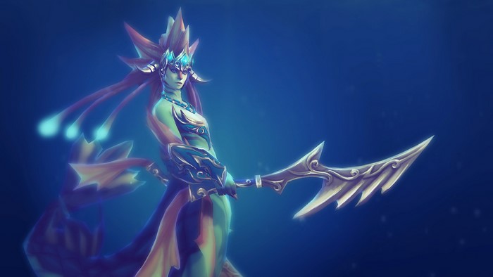 Naga Siren from Dota 2 loading screen