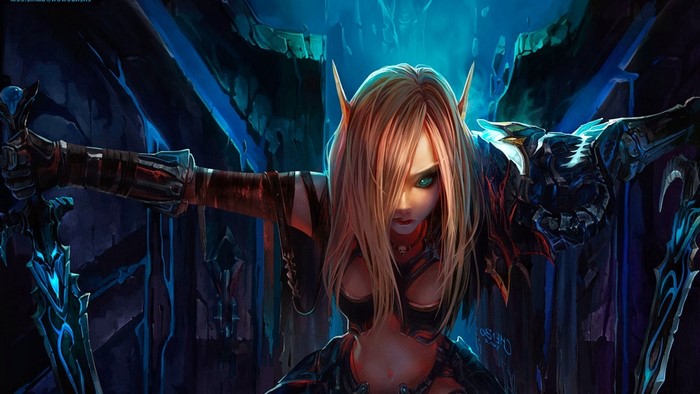 Blood Elf Rogue from World of Warcraft