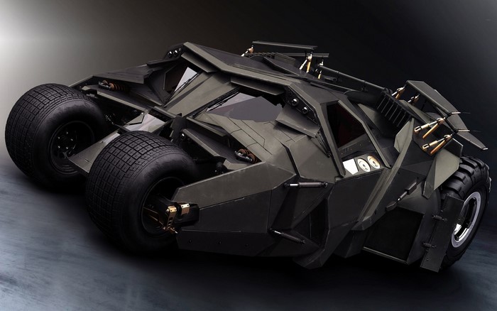 The Batmobile from Batman