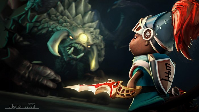 Beastmaster and Ursa from Dota 2