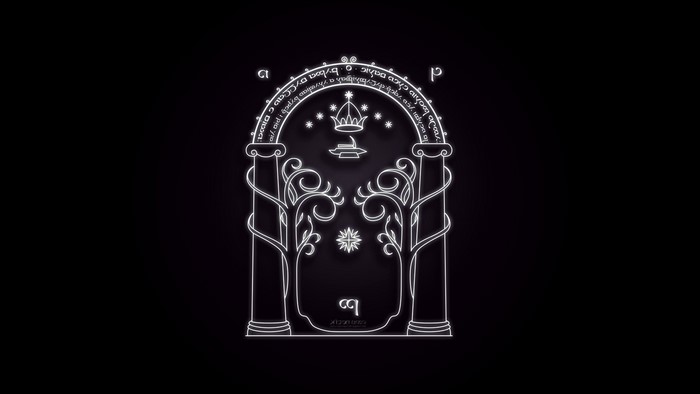 The Gates of Moria from The Lord of the Rings