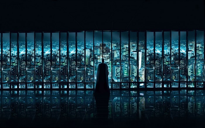 Batman in Gotham City