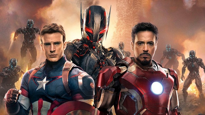 Captain America and Iron Man from Avengers Age of Ultron