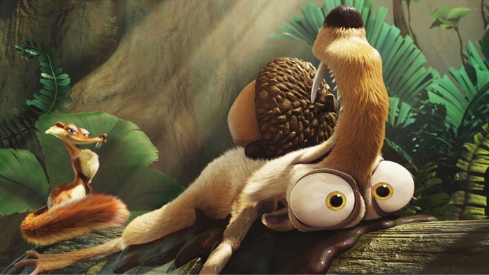 Scrat and Scratte from Ice Age