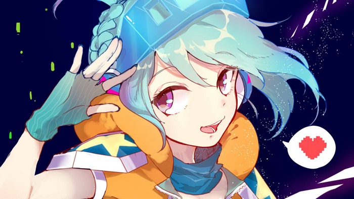 Riven from League of Legends with Bright Colors