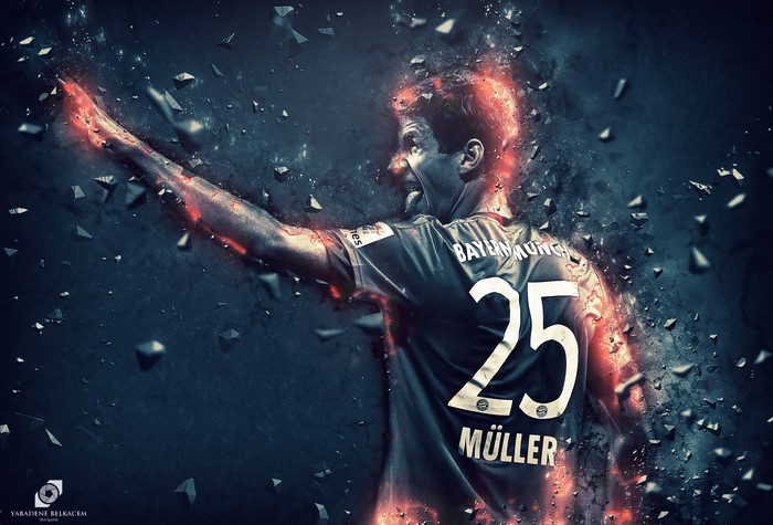 Thomas Müller of Bayern Munich