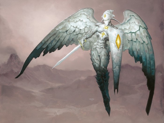 Platinum Angel from Magic the Gathering