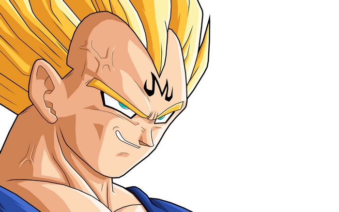 Vegeta from Dragon Ball Z Majin