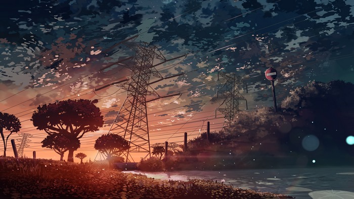 5 Centimeters Per Second anime landscape
