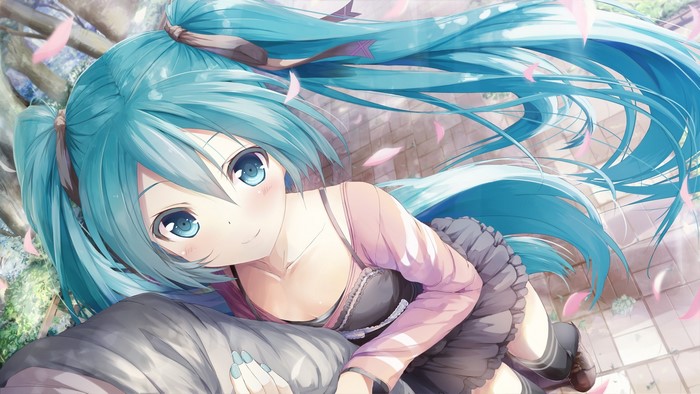 Hatsune Miku from Vocaloid