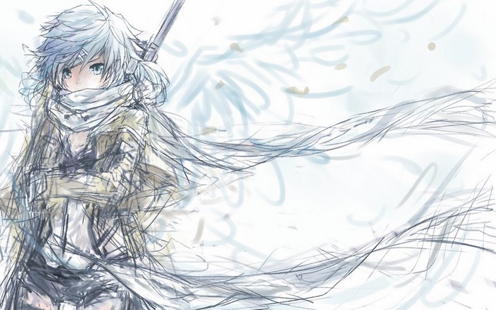Asada Shino from Gun Gale Online