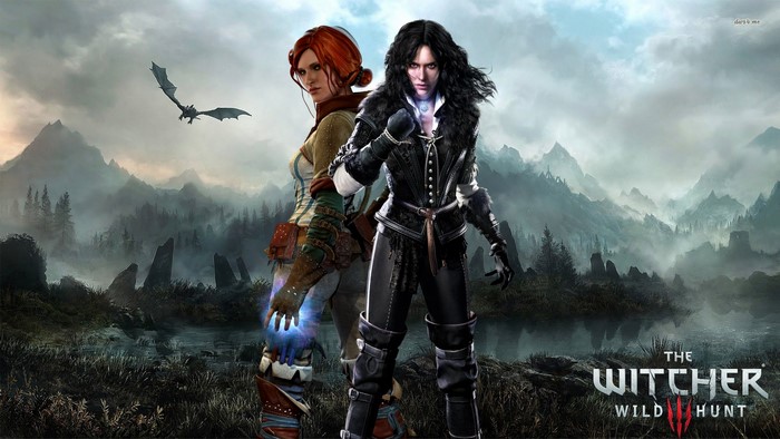 Triss Merigold and Yennefer of Vengerberg from The Witcher 3 Wild Hunt