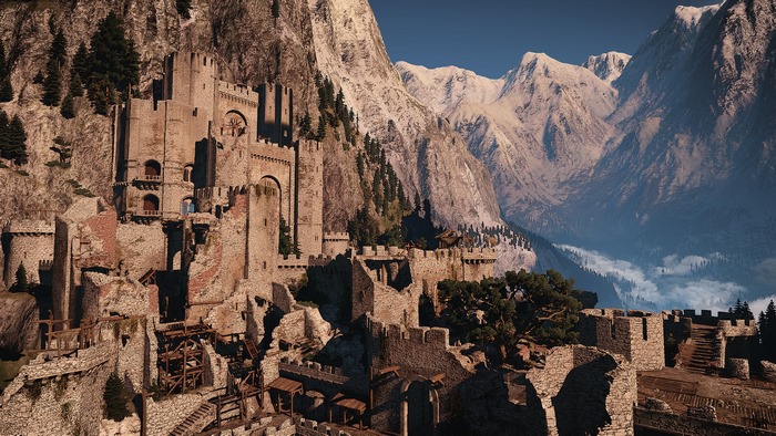 Kaer Morhen from The Witcher 3: Wild Hunt