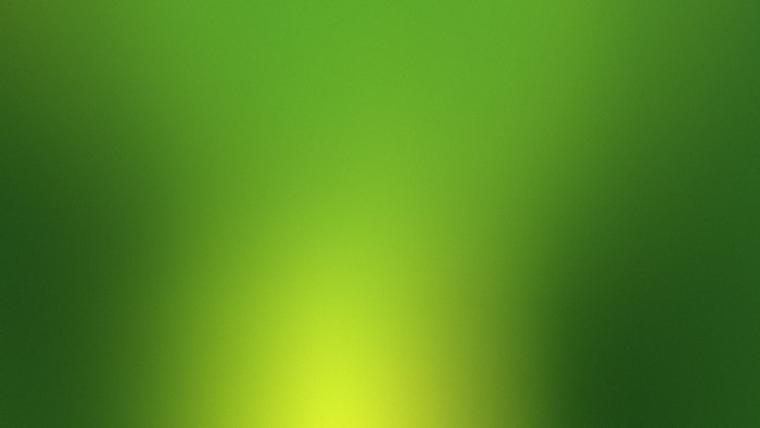 Green gradient with yellow light