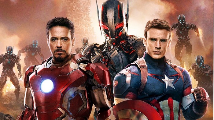 Iron Man and Captain America from Avengers: Age of Ultron