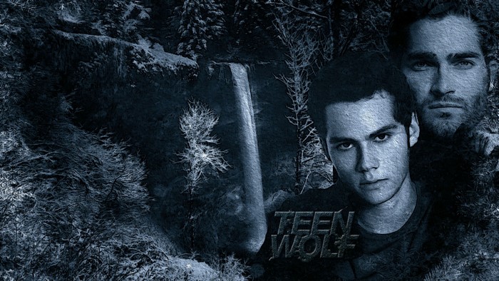 Stiles Stilinski and Derek Hale from Teen Wolf