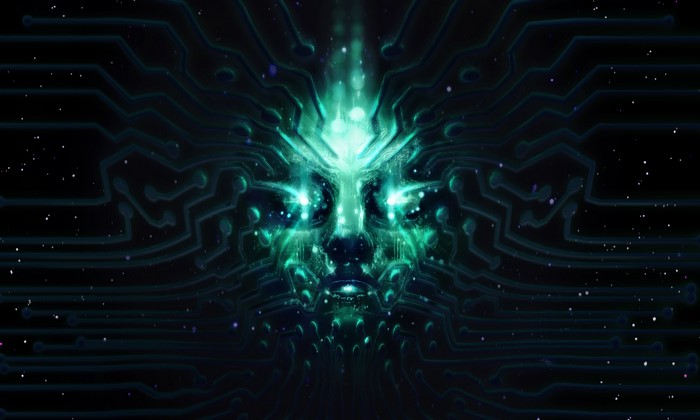 System Shock Sci-Fi Cyberpunk Artwork