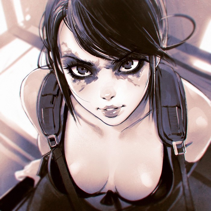 Quiet from Metal Gear Solid V fan art