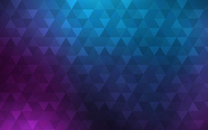 Abstract geometric triangle gradient digital art
