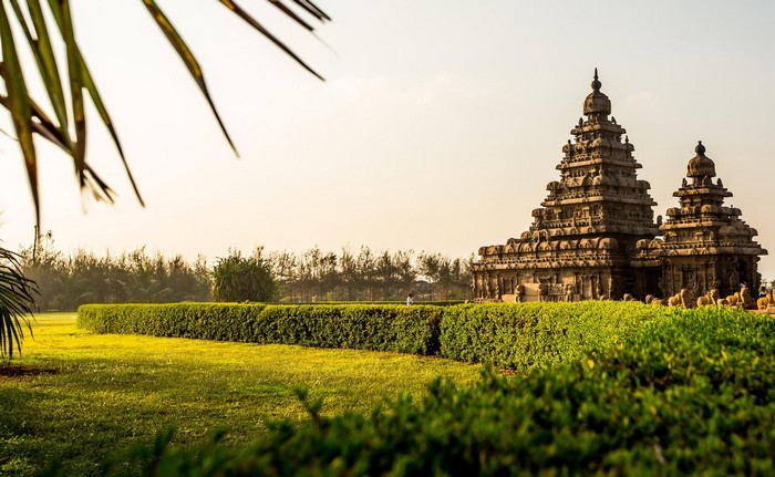 Shore Temple in Mahabalipuram, India