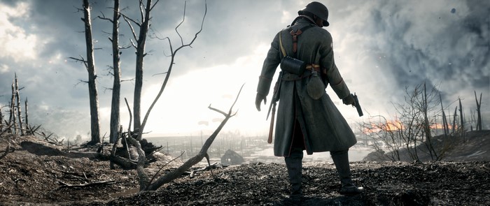 Soldier in Battlefield 1