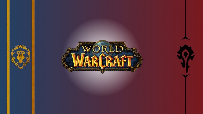 World of Warcraft Alliance and Horde logos