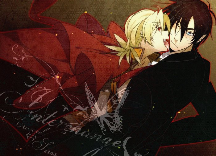 Alucard and Seras Victoria from Hellsing