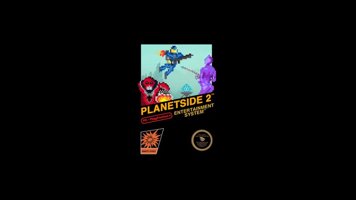Planetside 2 Entertainment System Pixel Art