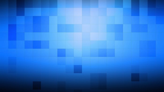 Blue pixelated gradient background
