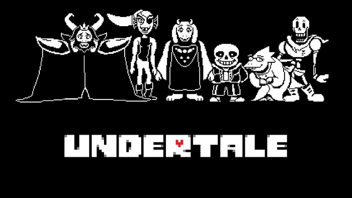 Undertale characters: Asgore, Undyne, Toriel, Sans, Alphys, Papyrus