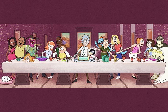 Rick and Morty The Last Supper
