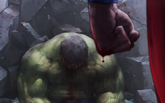 Superman vs. Hulk Marvel vs. DC Comic