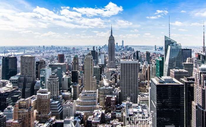 New York City Skyline with Empire State Building