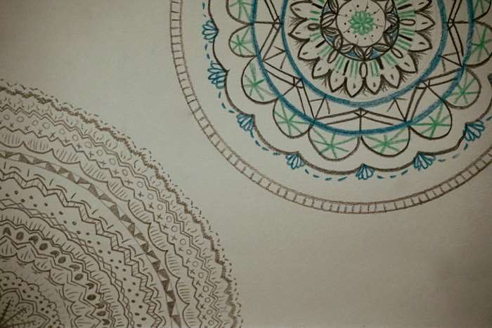 Doodles of Mandalas in 4K