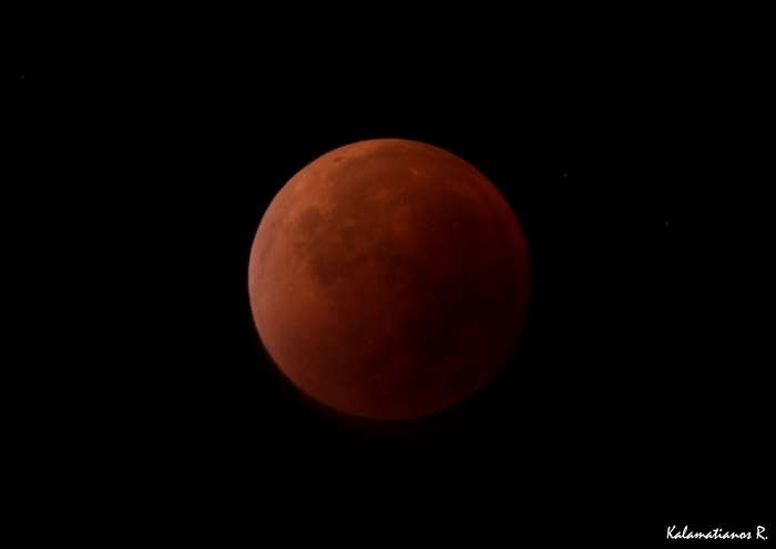 Blood Moon during Lunar Eclipse