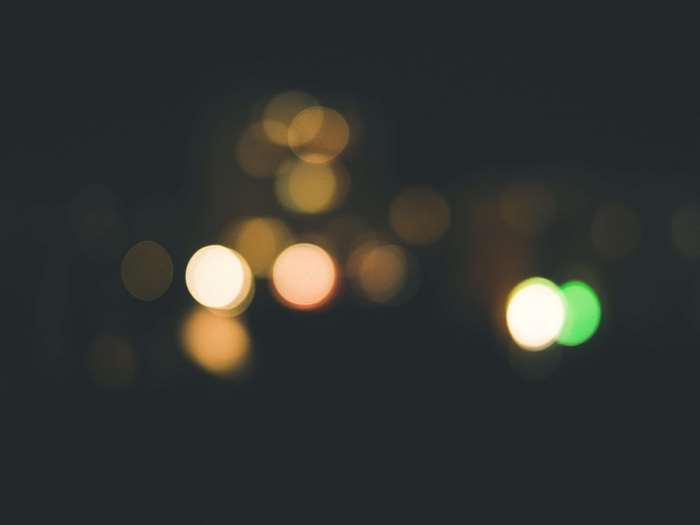 Blurred bokeh lights 4K