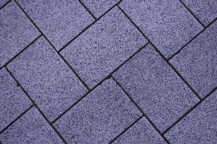 Paving stones with visible joints