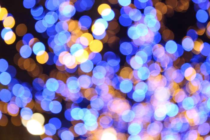 Abstract bokeh lights pattern 4K