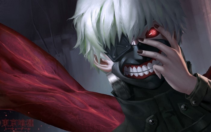 Ken Kaneki from Tokyo Ghoul with Kagune