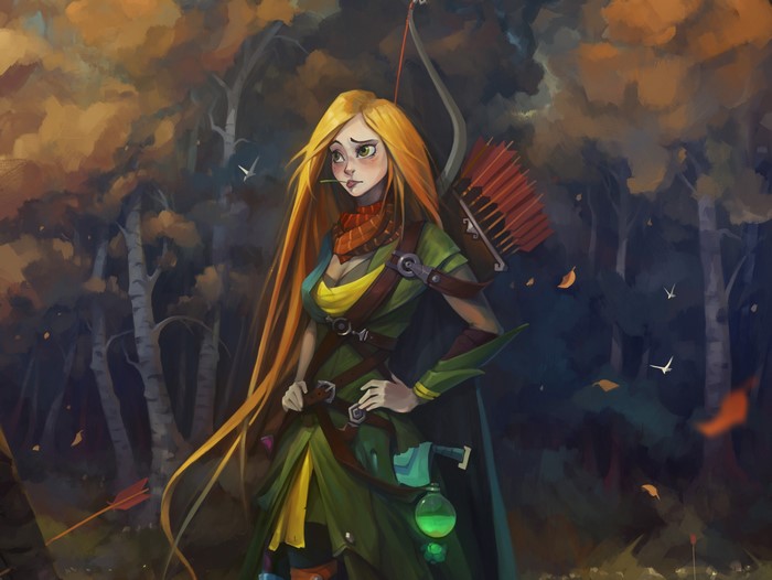 Windrunner from Dota 2