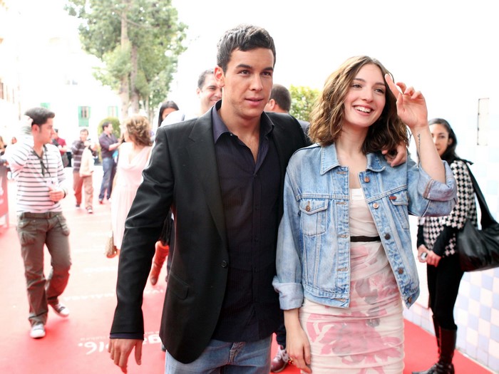 Mario Casas and María Valverde at a Festival