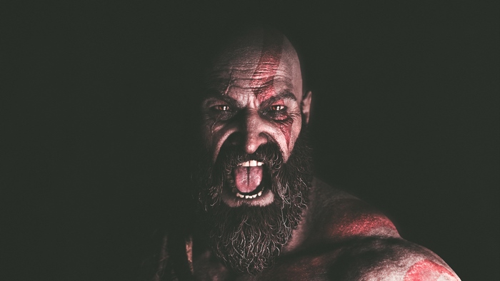Kratos from God of War 4K